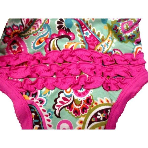 Vera Bradley Baby Tutti Frutti Ruffled Bottom Bodysuit Boxed Sz 3-6 Months NEW - Picture 4 of 7